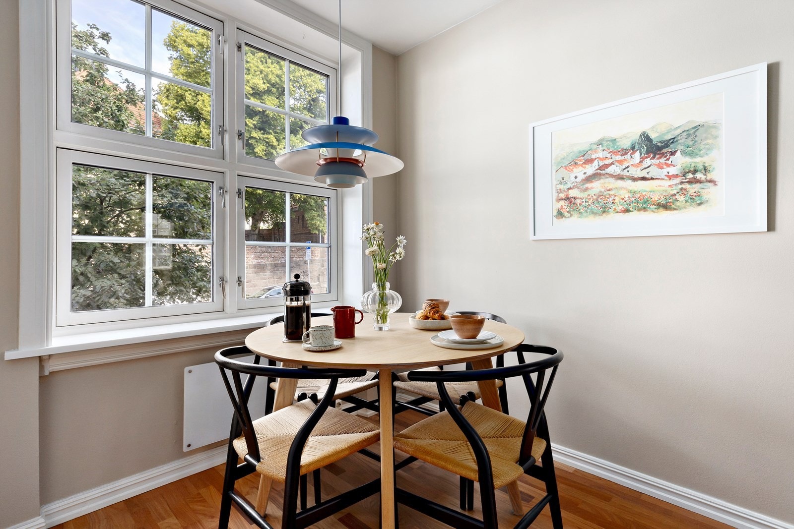 Her kan du nyte en rolig start på dagen. Galleribilde