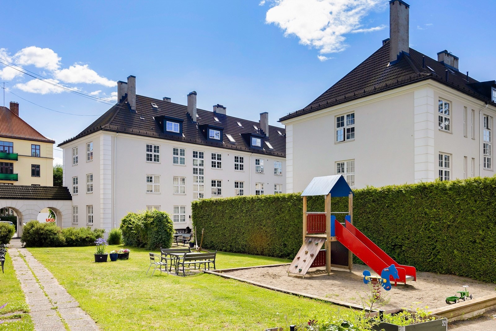 Her er det mye boltringsplass både for store og små. Galleribilde