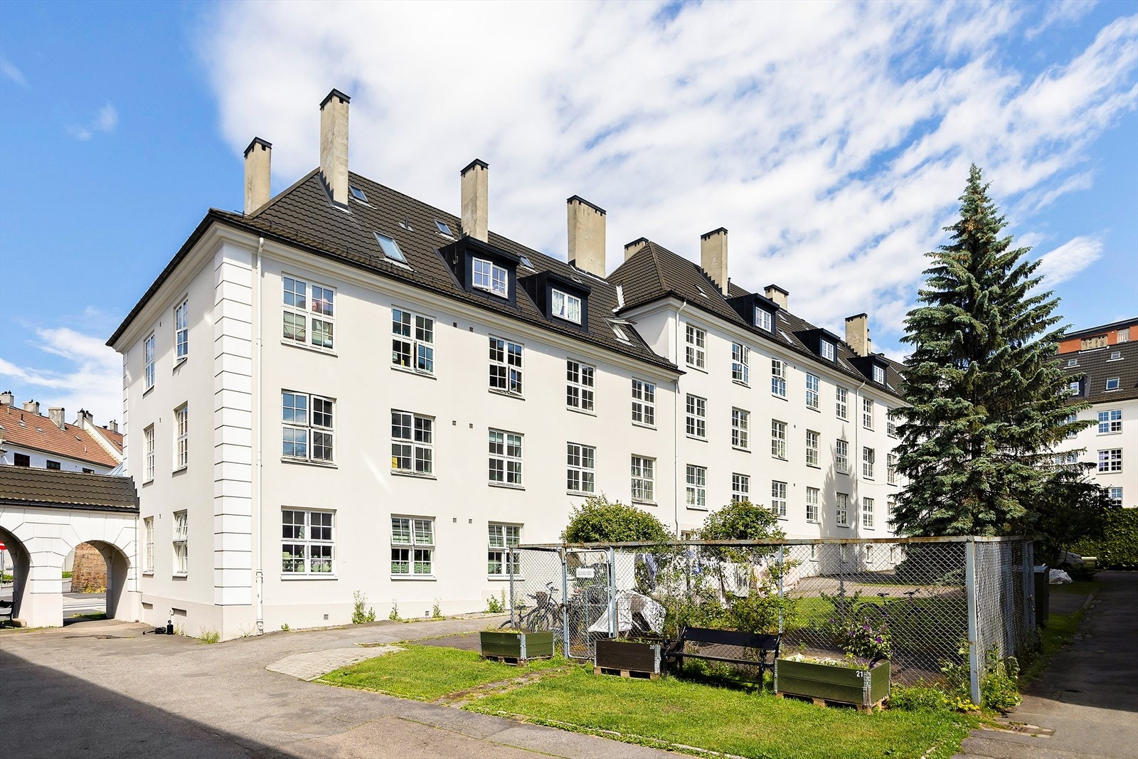 Borettslaget har også et praktisk fellesvaskeri. Galleribilde