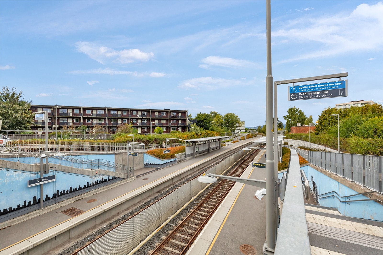 Det er god dekning av kollektivtransport. Galleribilde