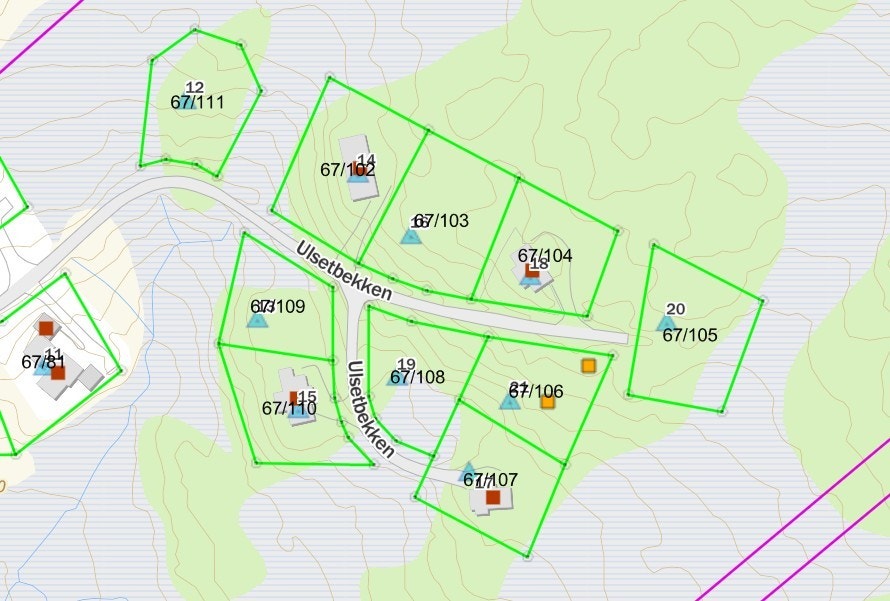 Ledige tomter: 67/105 og 67/109 Galleribilde