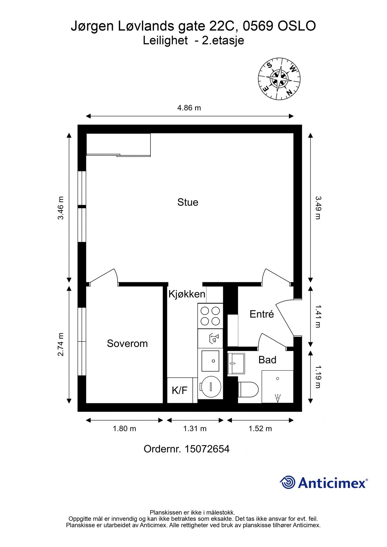 Plantegning. Galleribilde