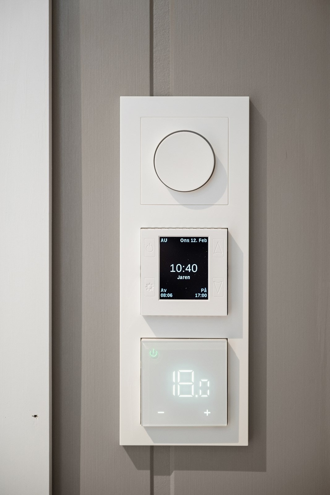 Det er varme i alle gulv, med unntak av boder. Galleribilde