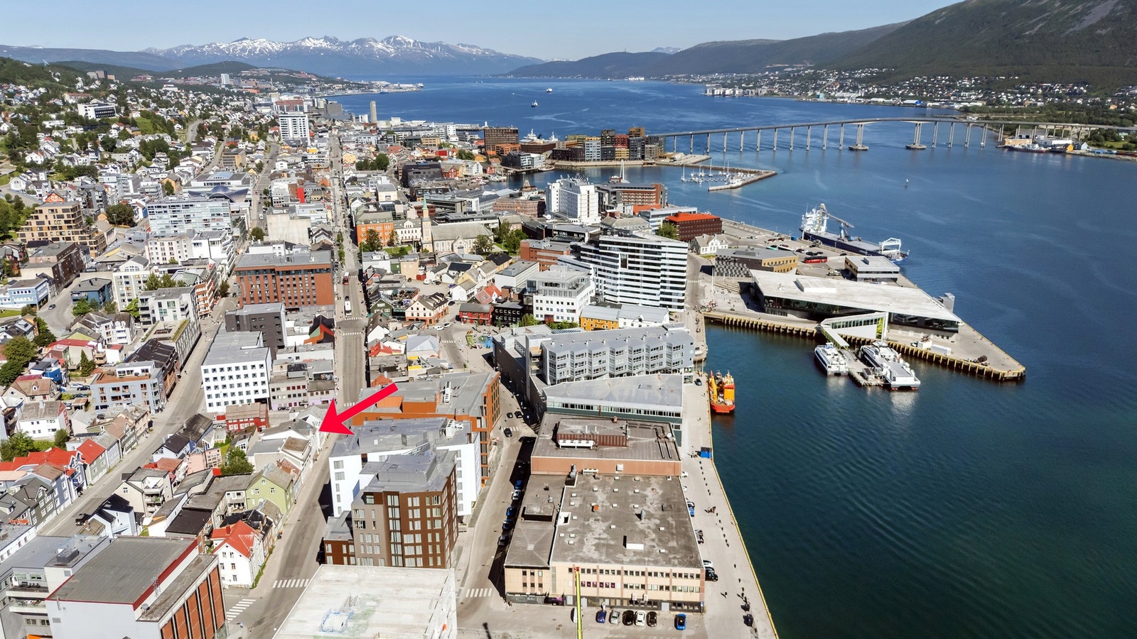Her får du alle byens fasiliteter rett utenfor døra Galleribilde