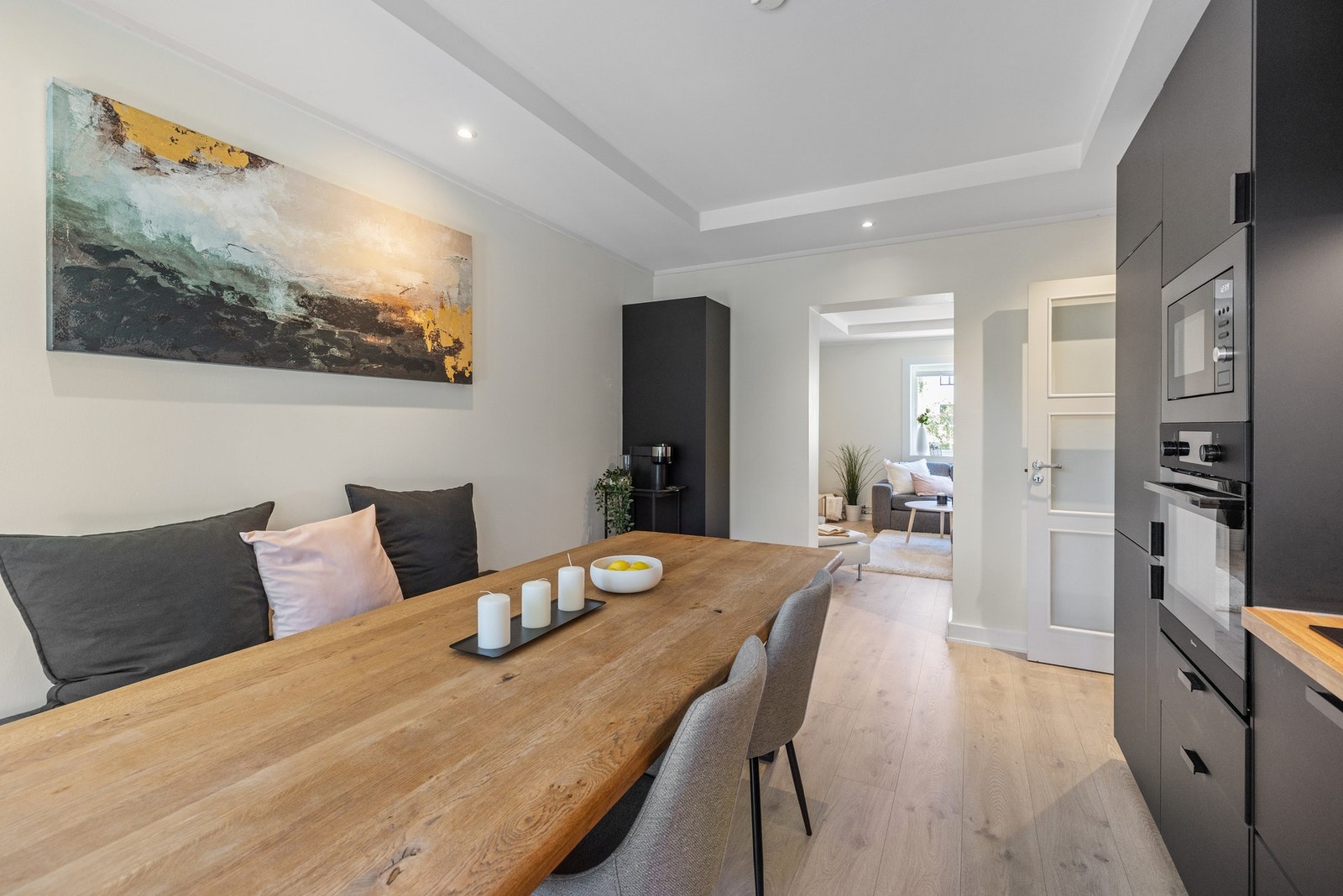 Boligens planløsning bidrar til en høy bokvalitet. Galleribilde