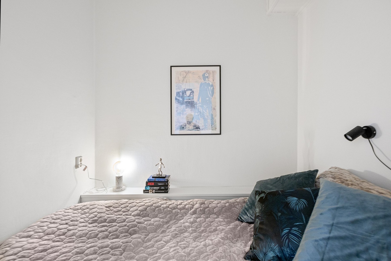 Sovealkoven: Her er det mulig med 140x200 cm madrass. Galleribilde