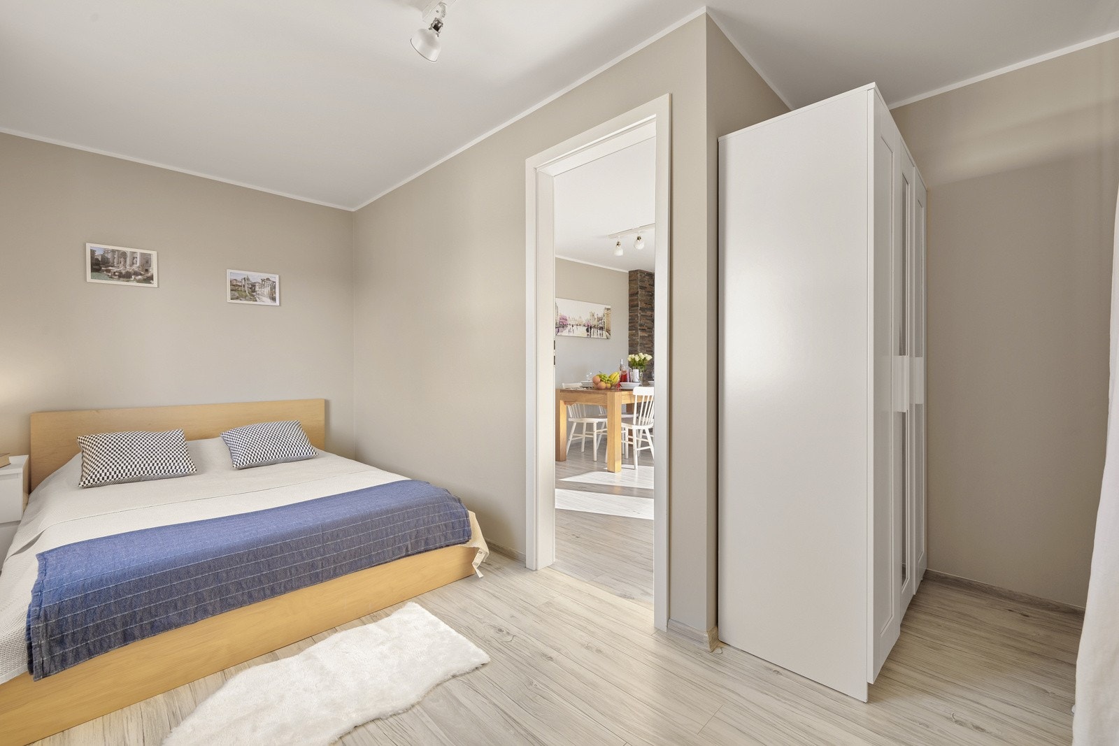 Det største soverommet måles til hele 9,2 kvm. Galleribilde