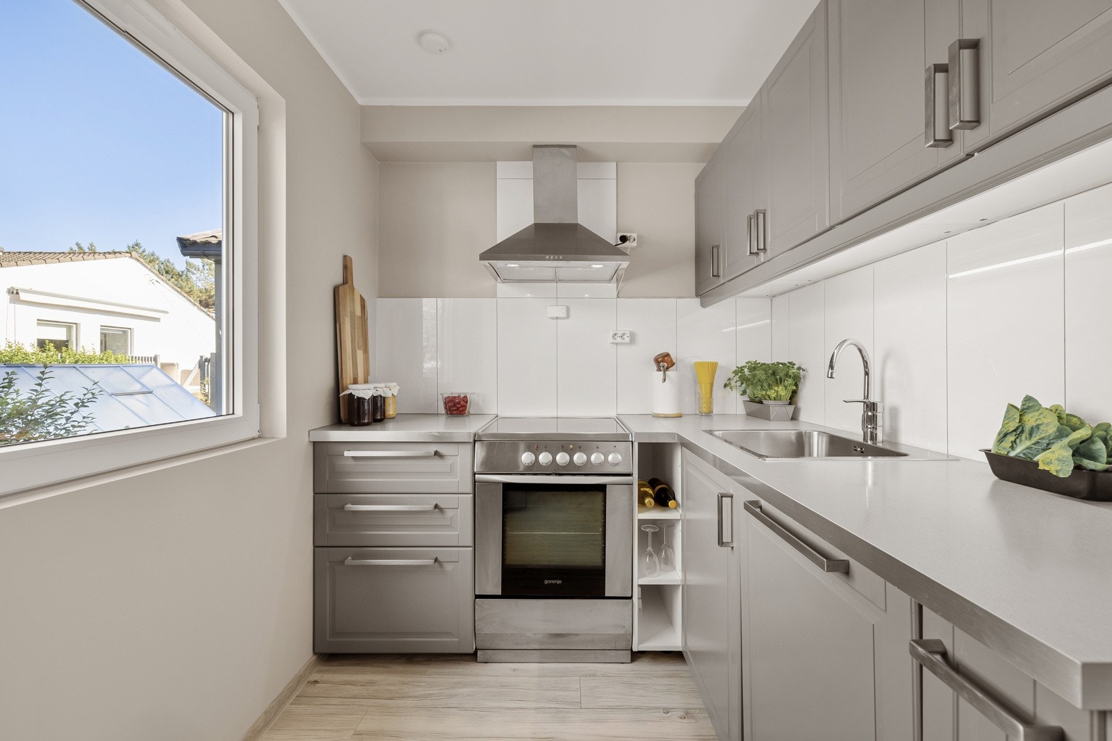 Kjøkkenet måles til 5,2 kvm. Galleribilde