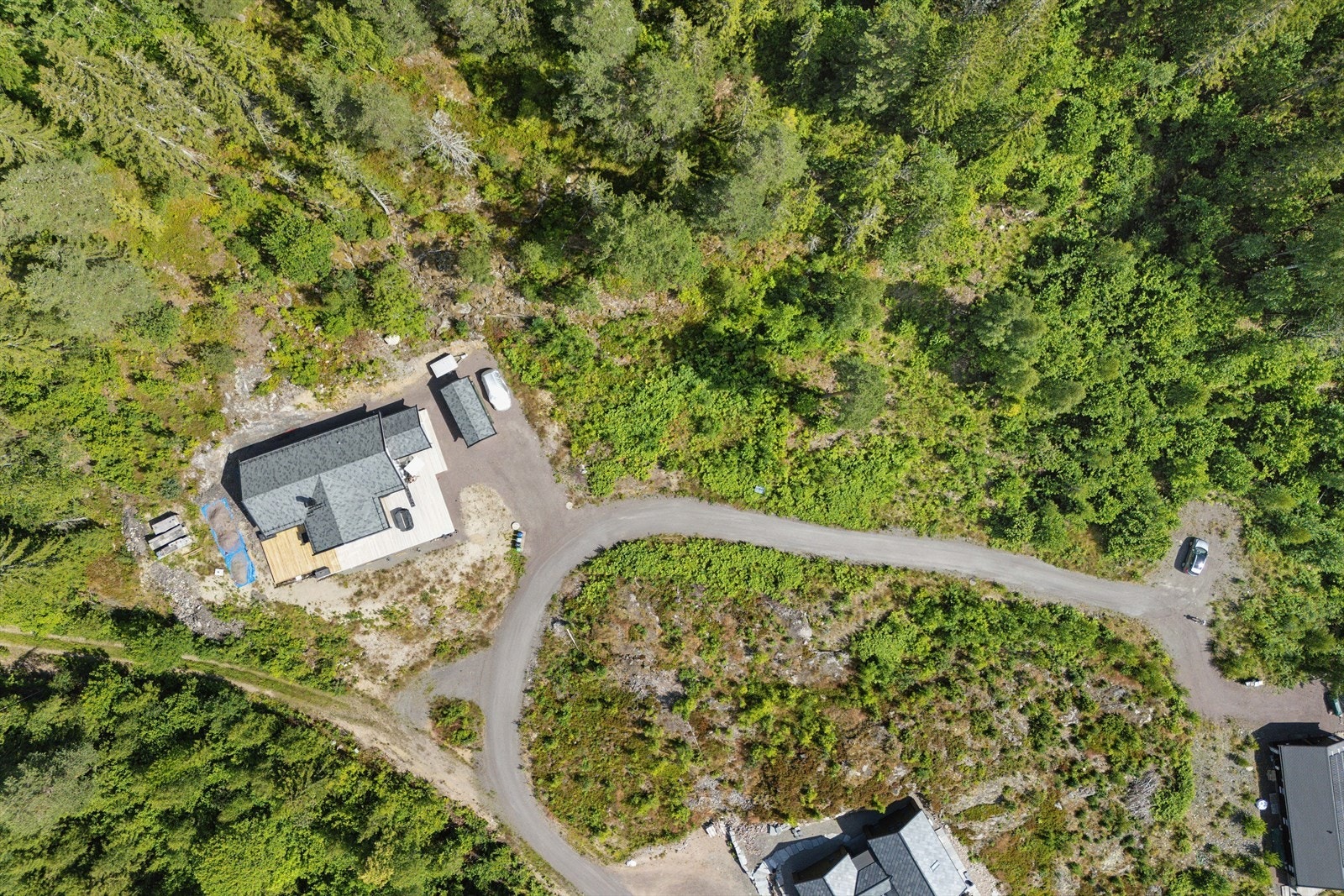 Attraktiv hyttetomt som ligger i fantastiske omgivelser. Galleribilde