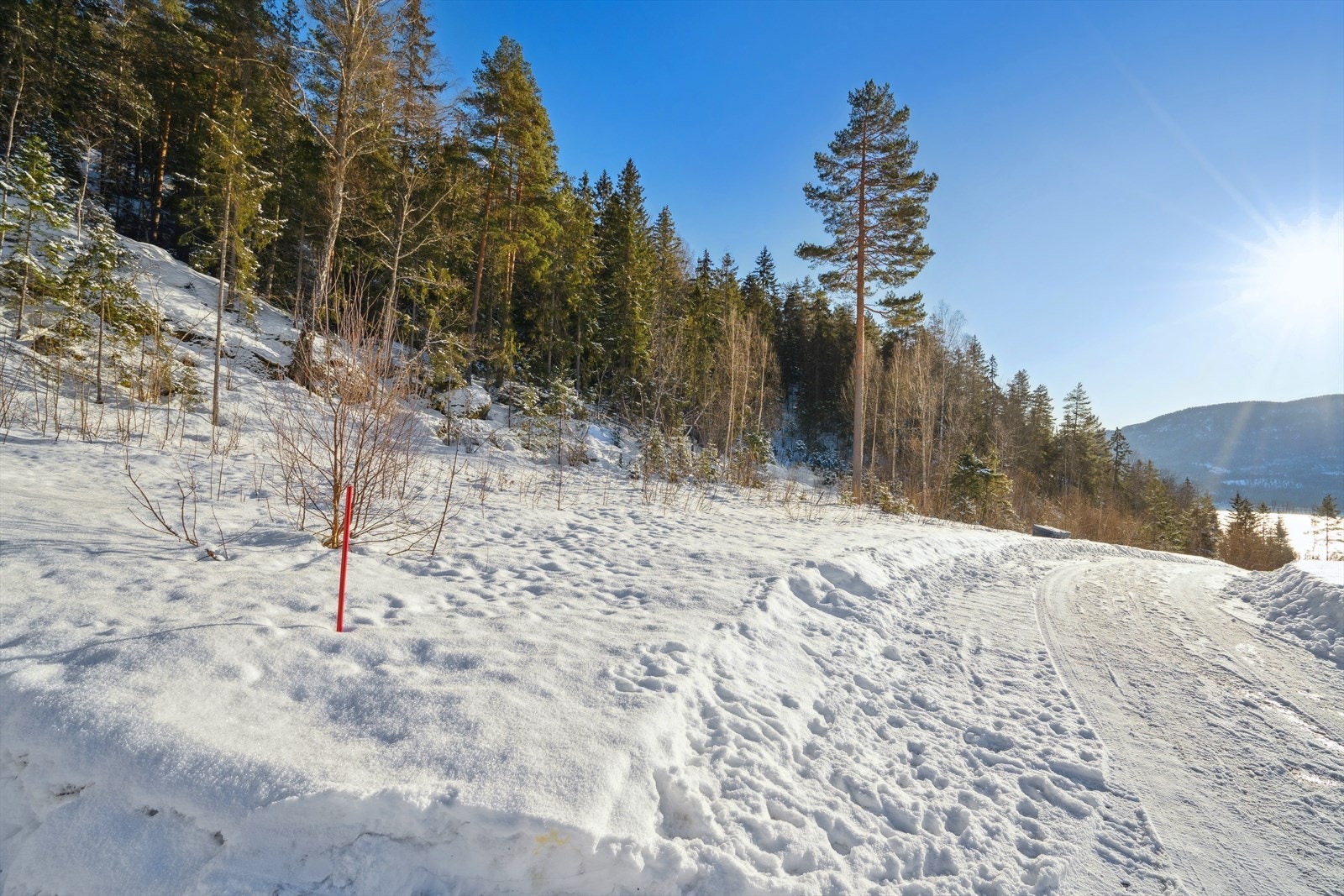 Eiendommen kan skilte med gode solforhold Galleribilde
