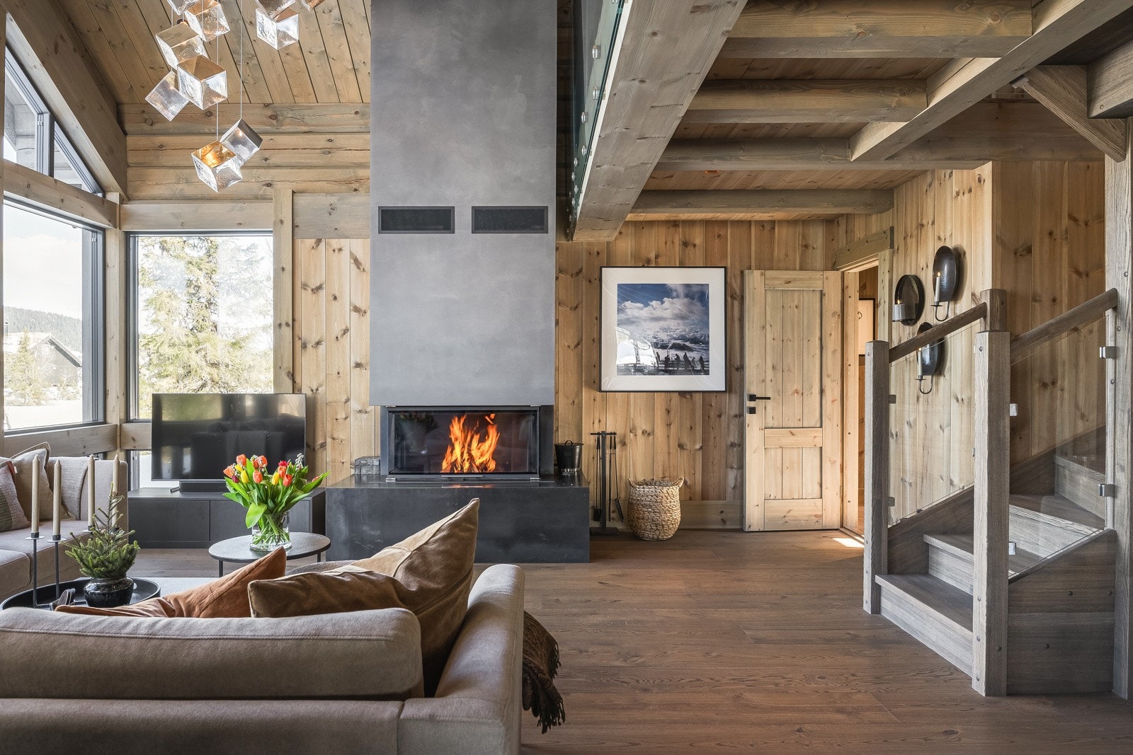 De hellimte gulvene med ekstra bredde gir en ekstra følelse av kvalitet Galleribilde