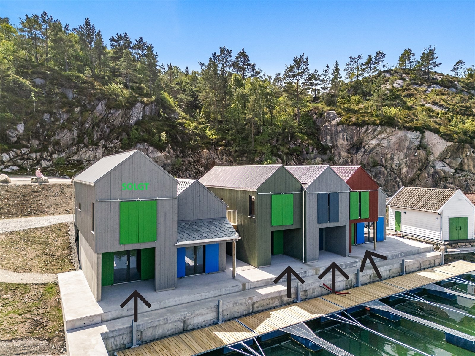 4 stk, naustrom på kaiplan tilsalgs Galleribilde