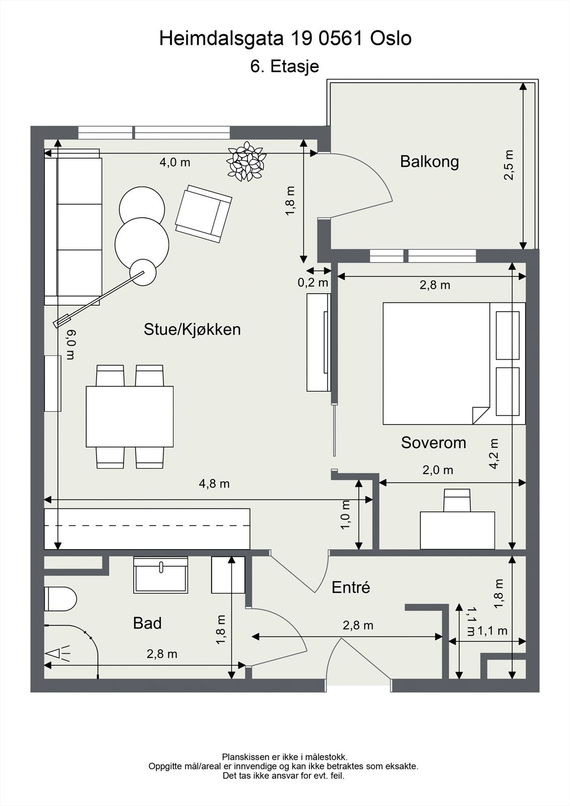 Plantegning. Galleribilde