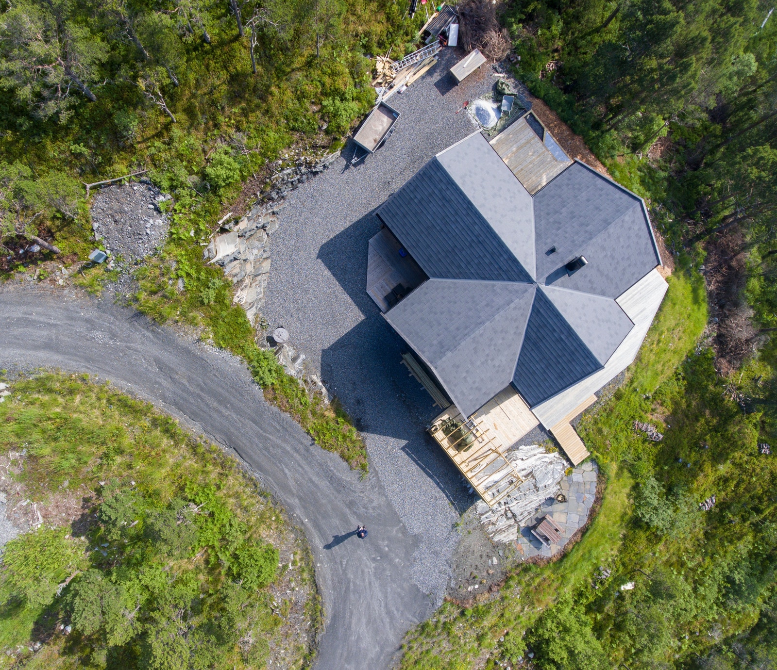 Tomtene er fra 950 m2 - 1.350 m2 store Galleribilde