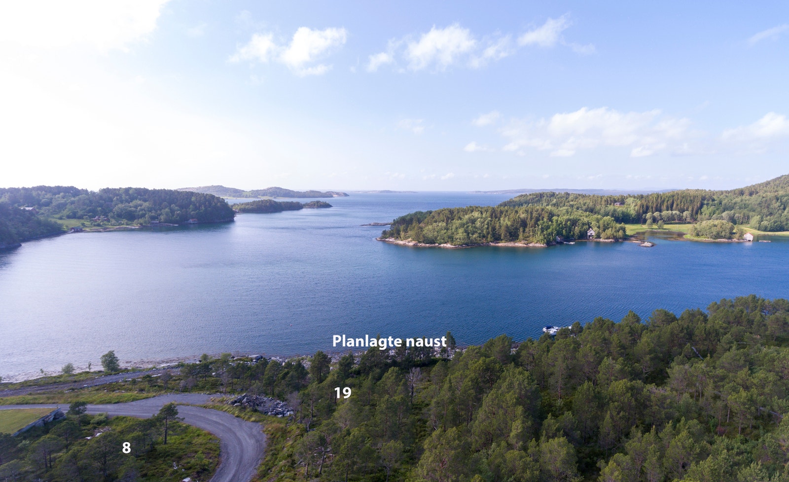 Tomtekjøpere har mulighet til kjøp av egen nausttomt Galleribilde