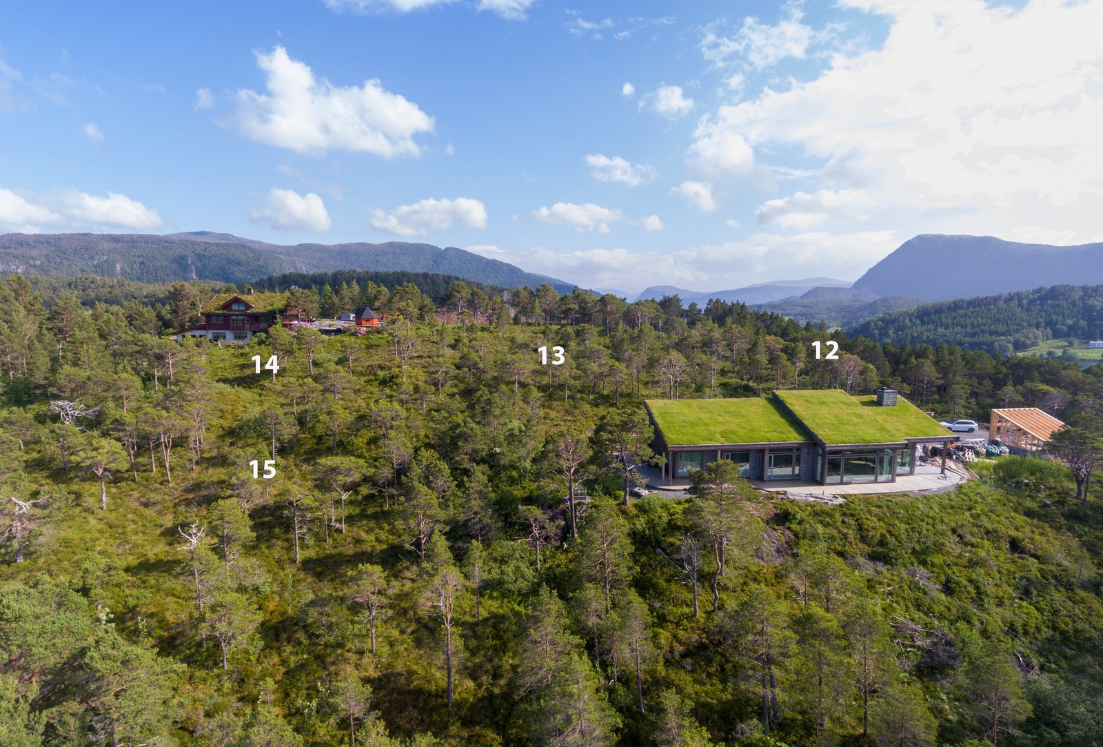 Inntil 25 % av hver byggetomt kan bebygges Galleribilde