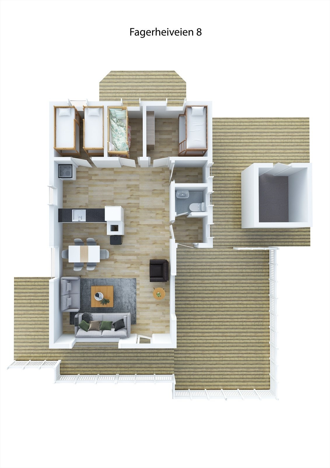 Fagerheiveien 8-3D Galleribilde