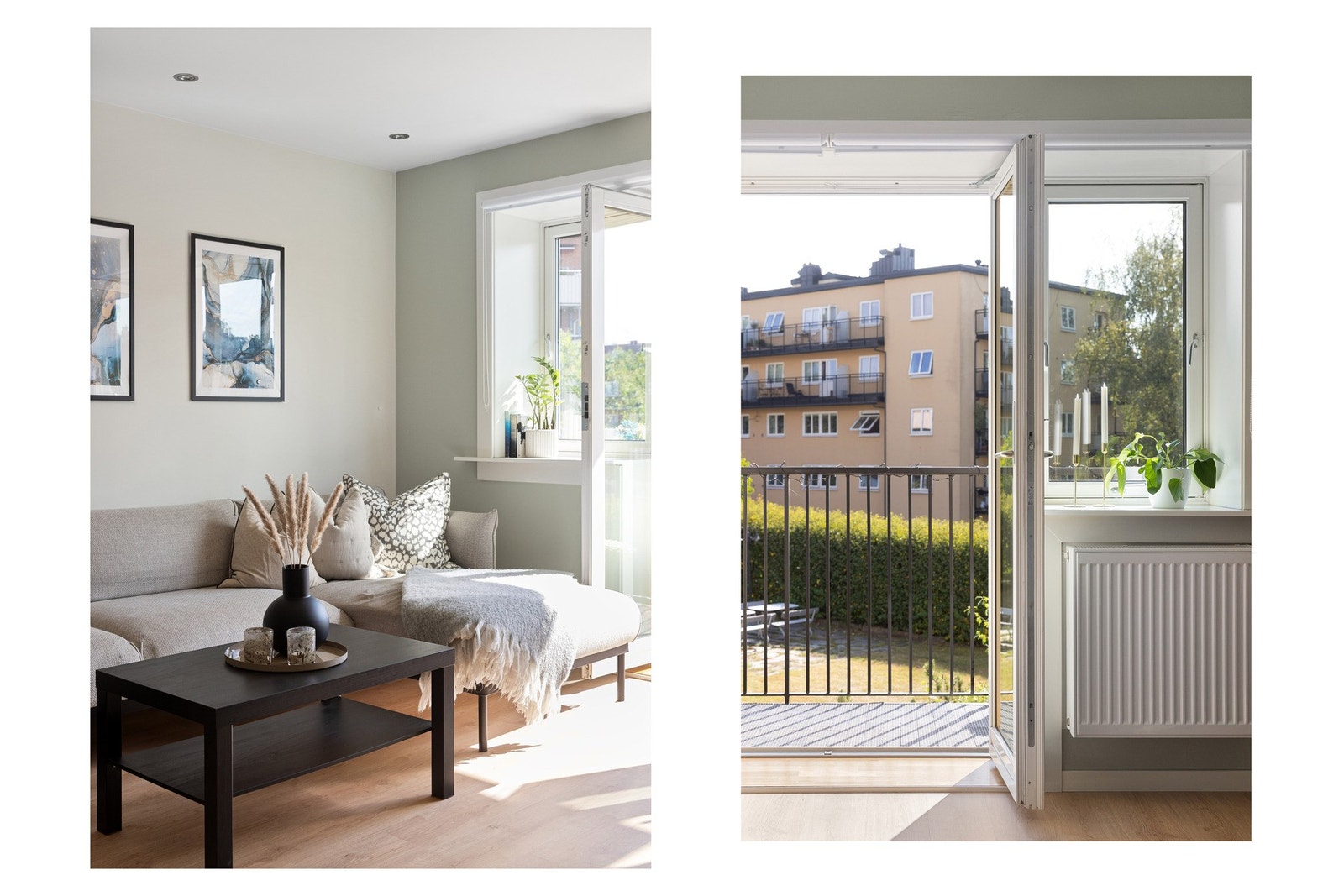 Den gode planløsningen gir rikelig med naturlig lys i hele leiligheten. Galleribilde