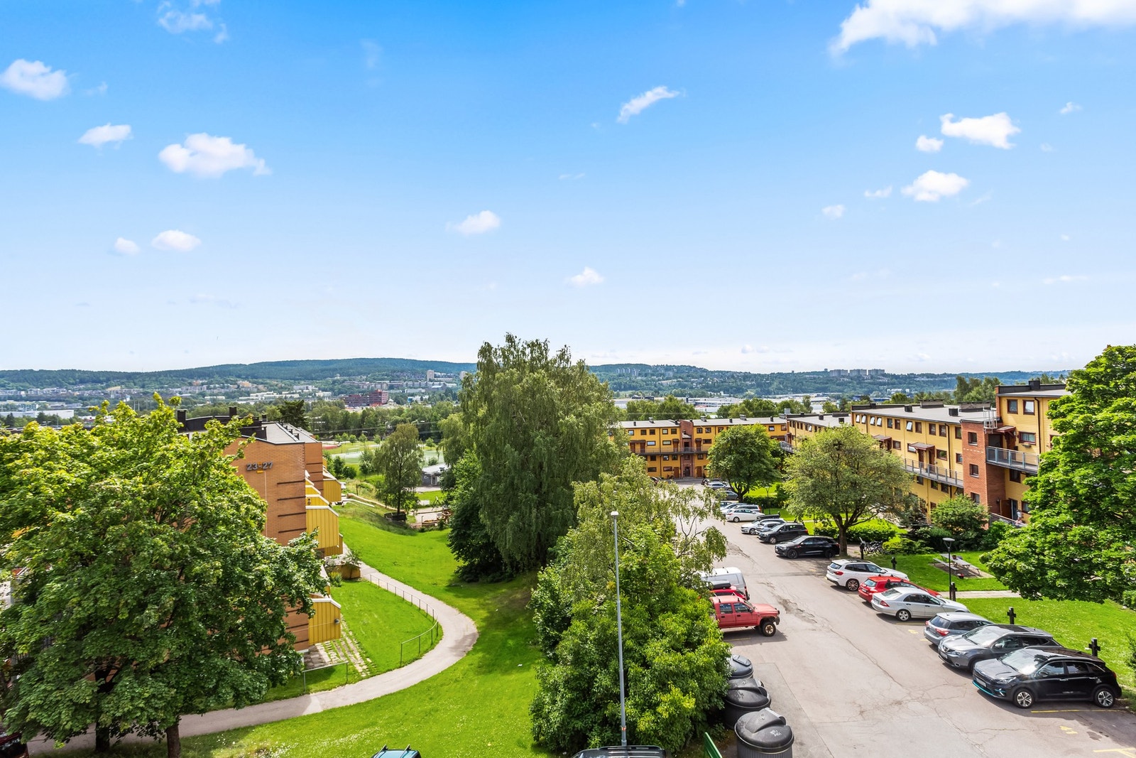 Her kan sommeren nytes til det fulle i usjenerte omgivelser med god oversikt. Galleribilde