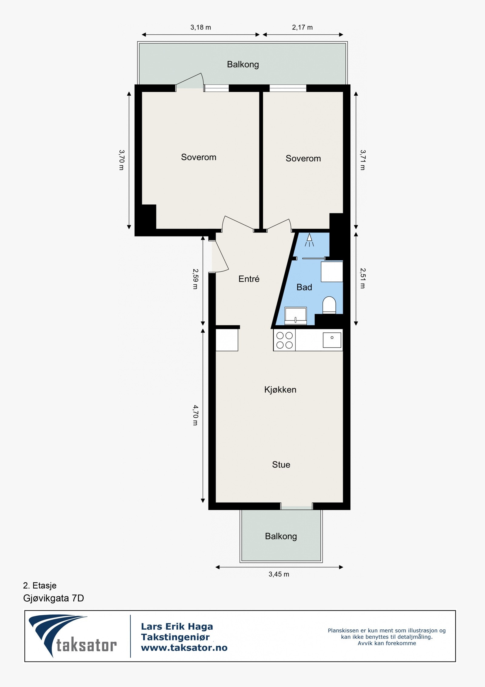 Plantegning. Galleribilde