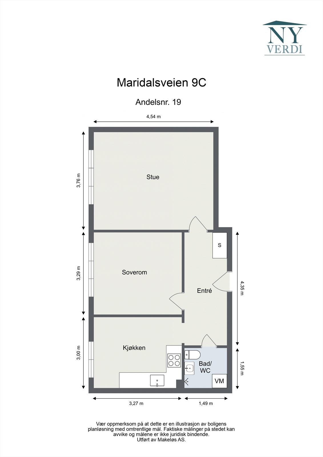 Plantegning. Galleribilde