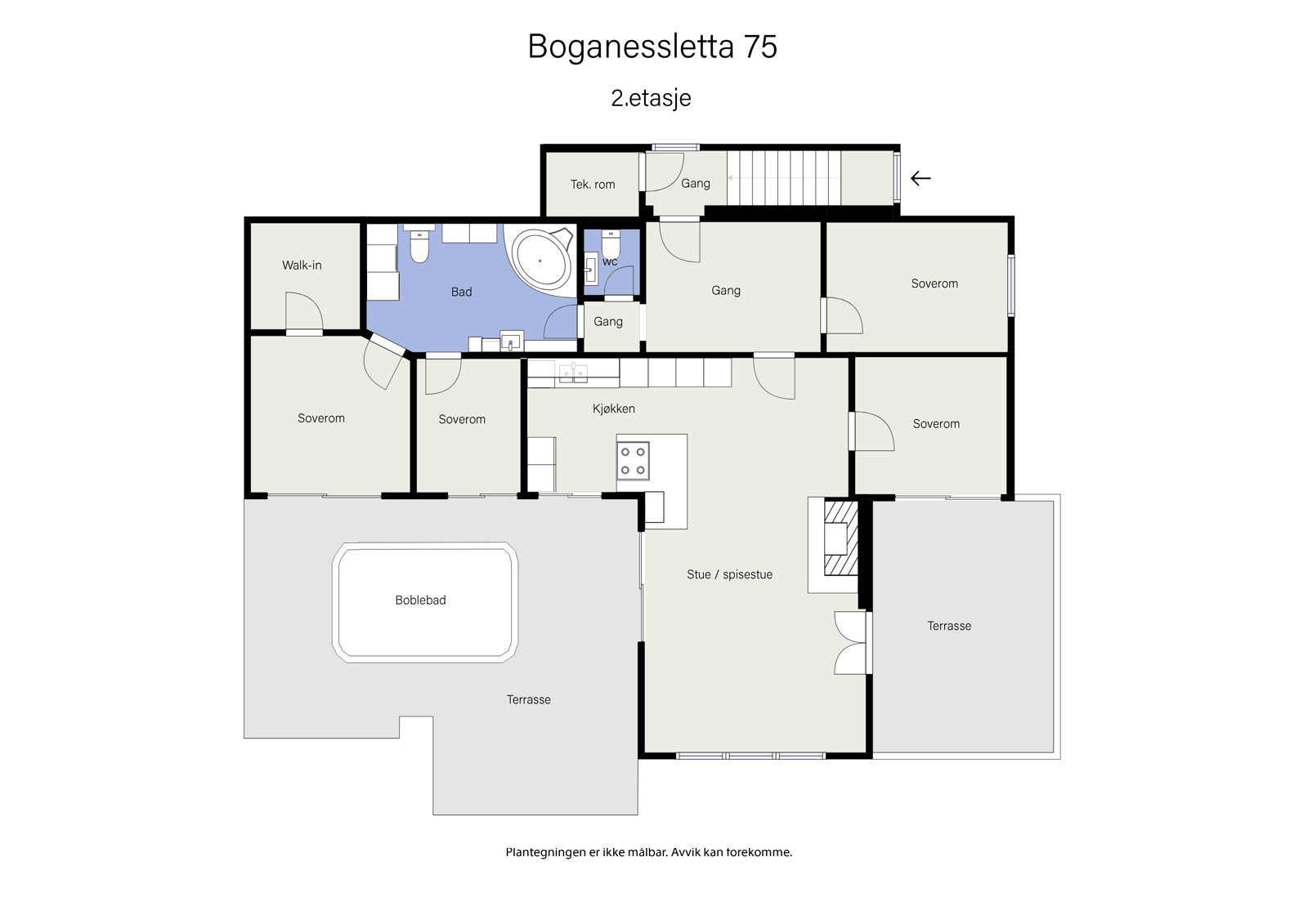 Boganessletta 75 2.etasje Galleribilde