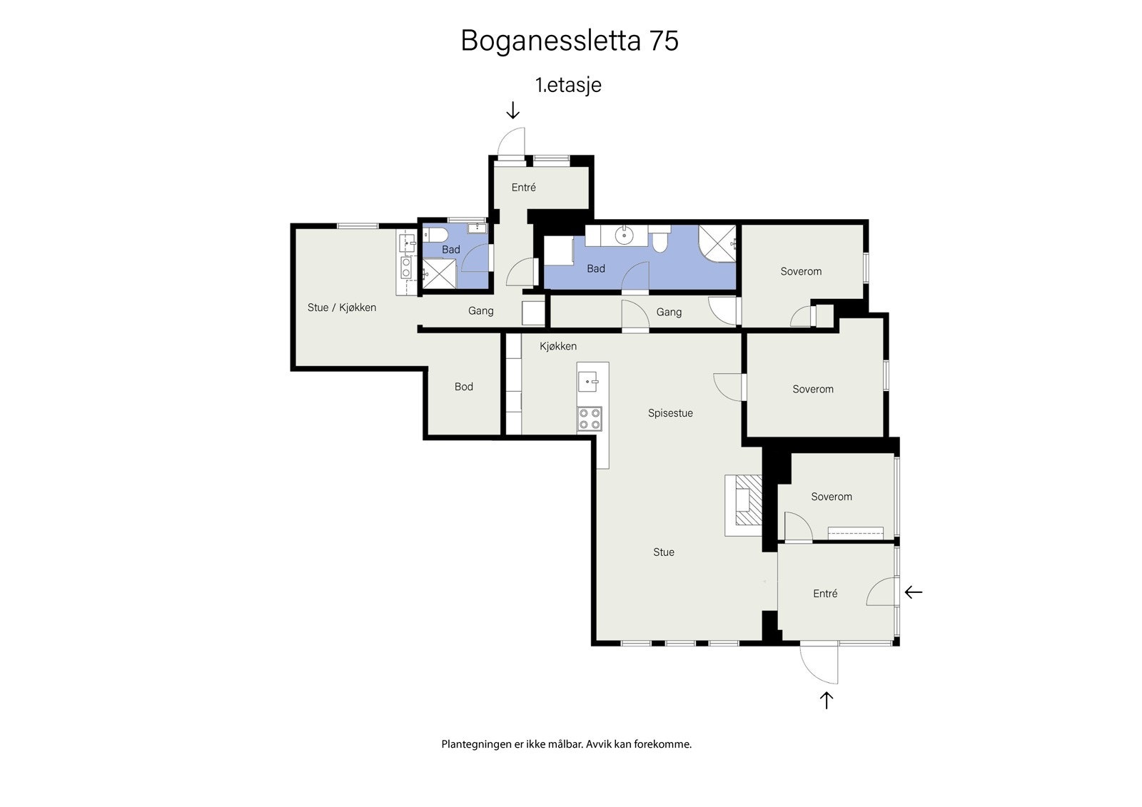 Boganessletta 75 1.etasje Galleribilde