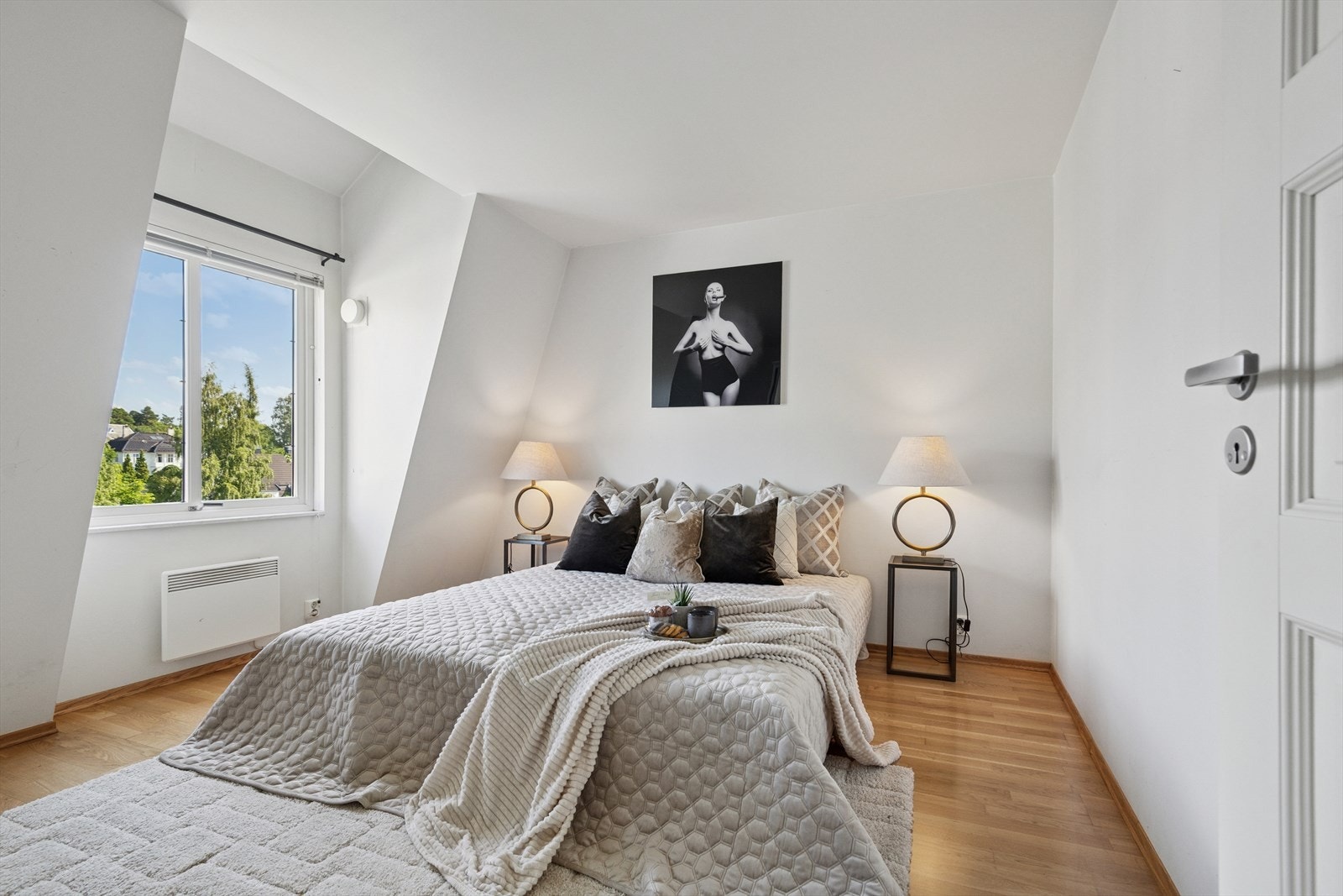 Leiligheten har to gode soverom. Galleribilde