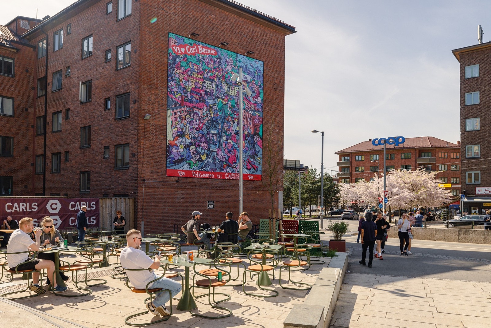 Carls - Storstua på Carl Berners plass. Galleribilde