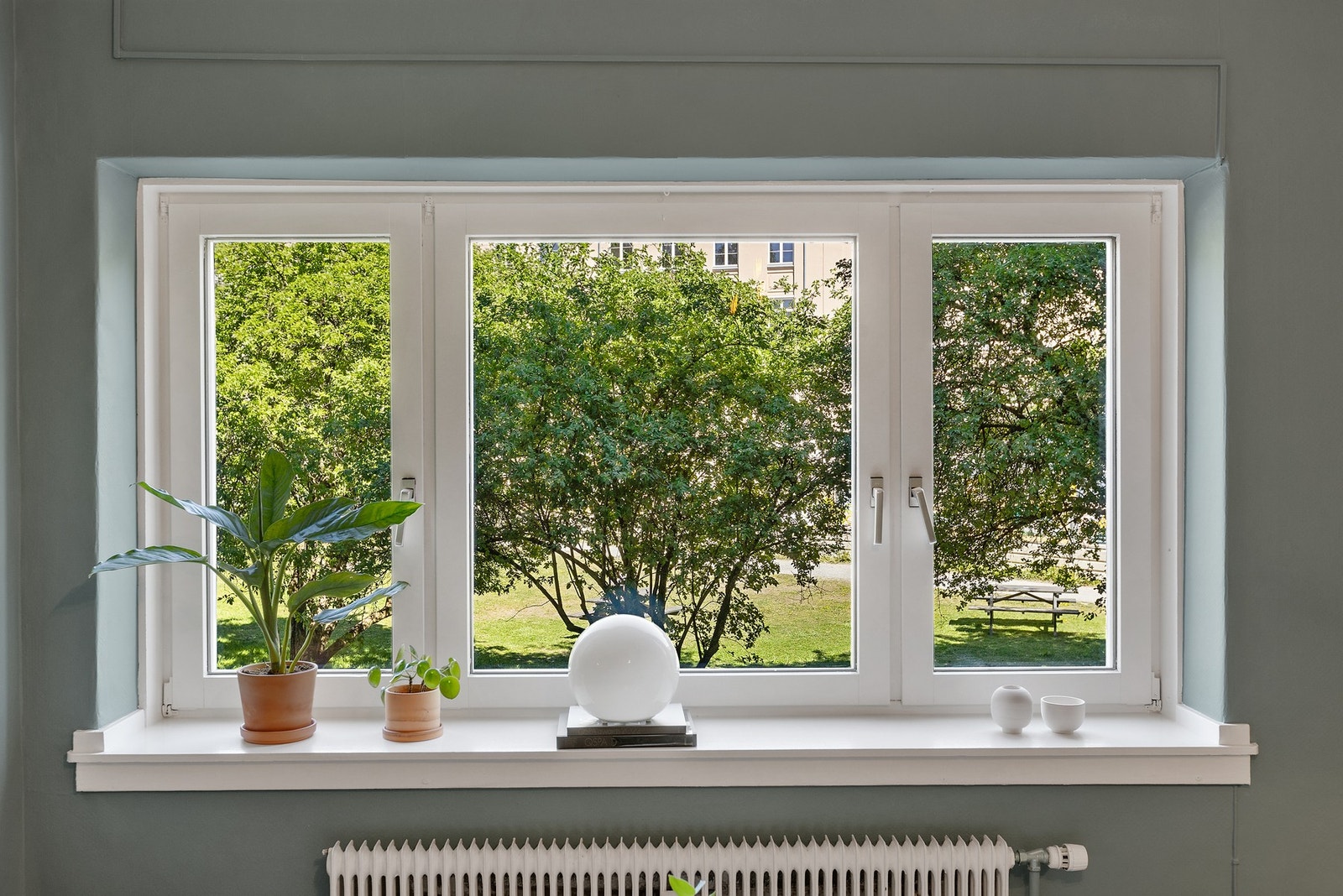 Frodig og hyggelig utsyn Galleribilde