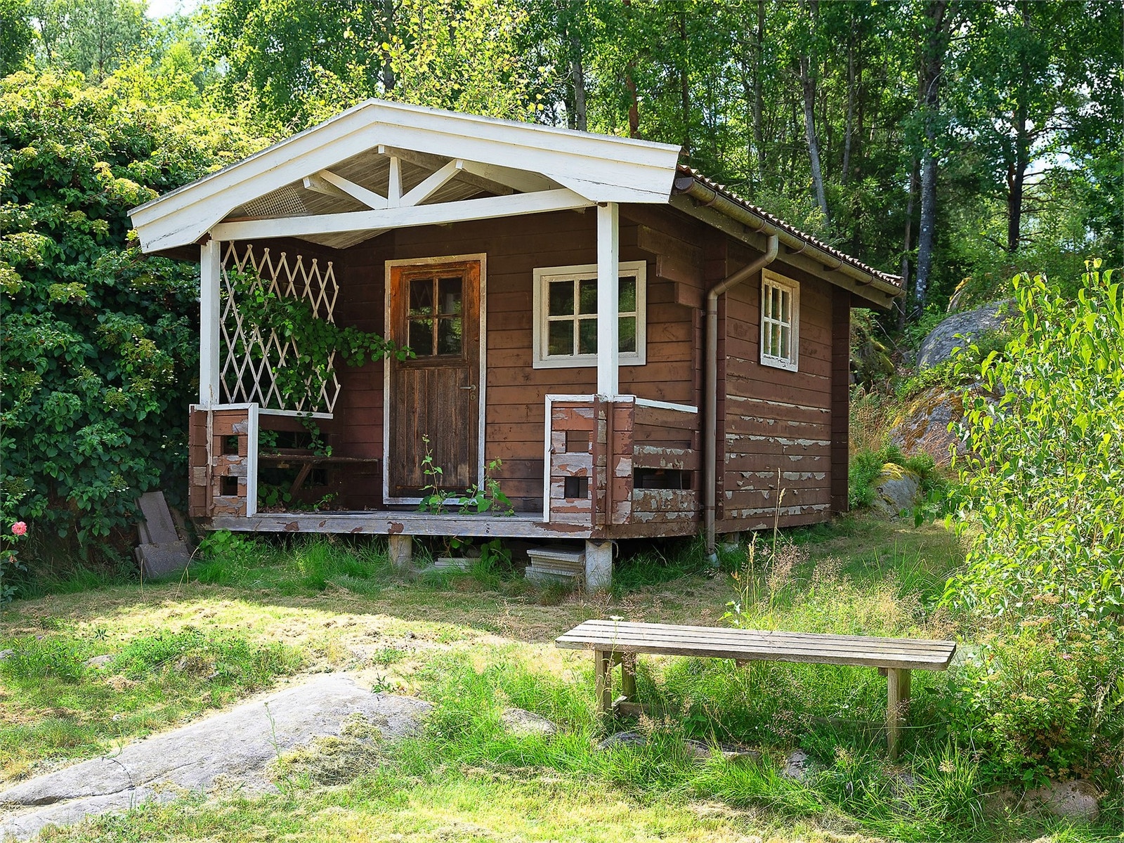 Gäststuga på tomten... Galleribilde