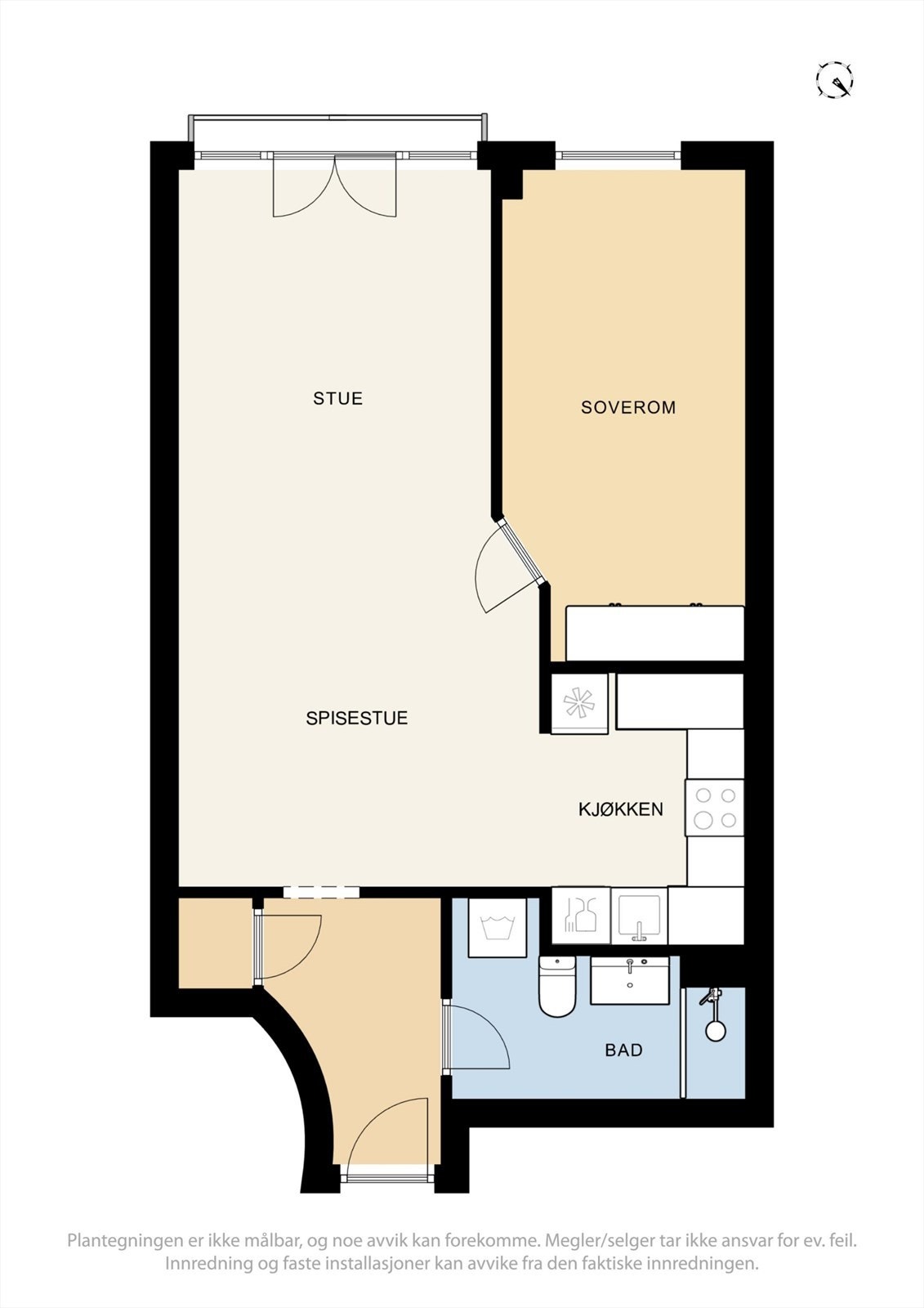 Plantegning. Galleribilde