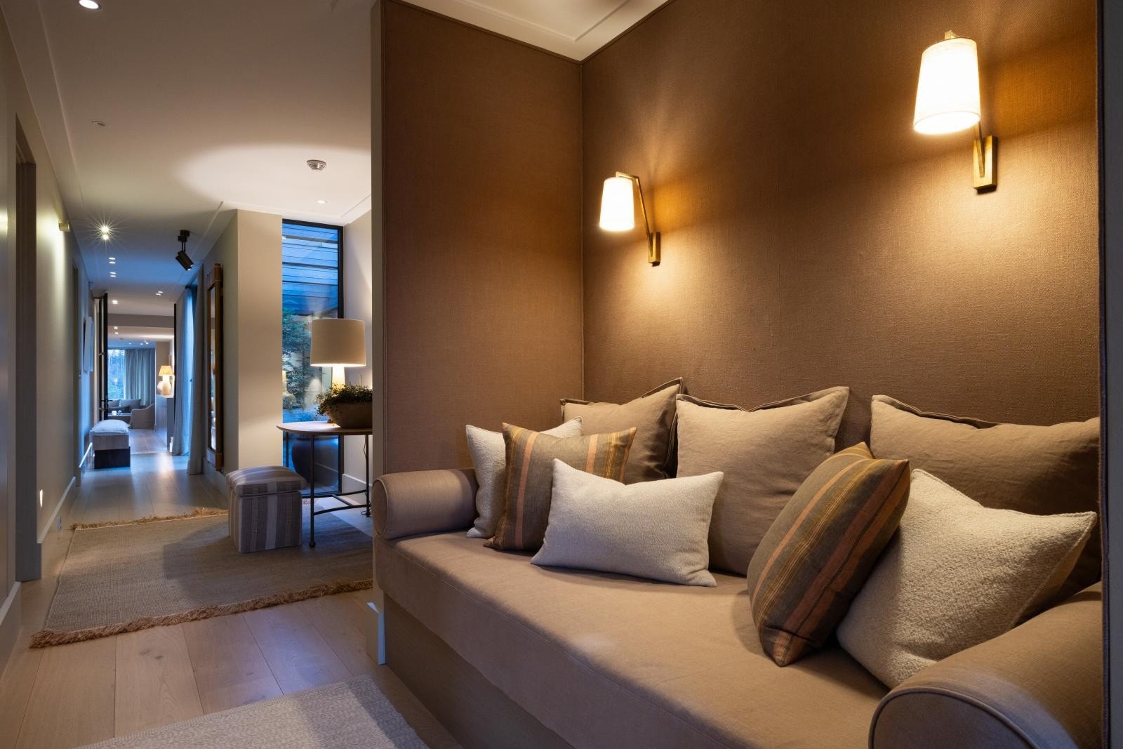 Gode løsninger med alternative sitte plasser rundt om i huset. Galleribilde