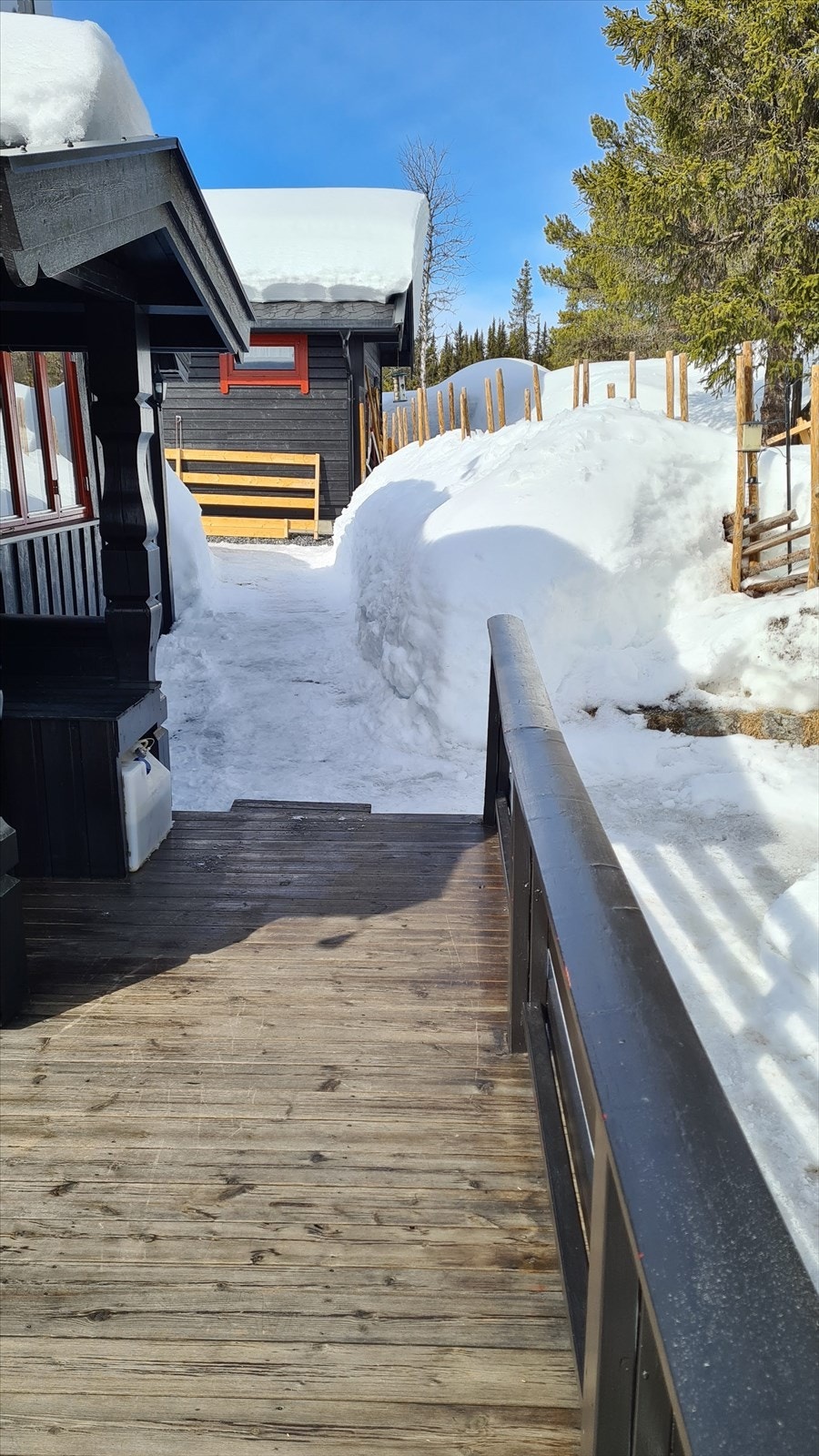 Vinterbilde tatt av selger vinteren 2022/2023. Galleribilde