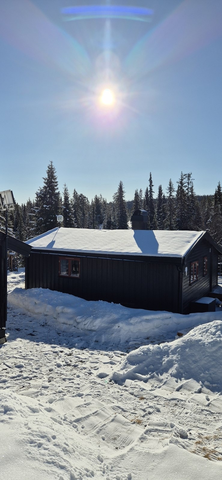 Vinterbilde tatt av selger vinteren 2024/2025. Galleribilde