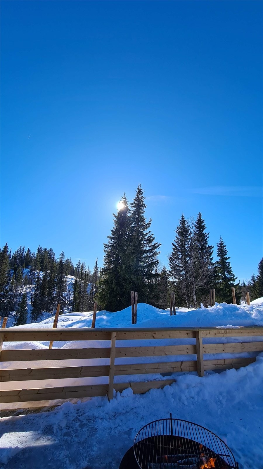 Vinterbilde tatt av selger vinteren 2022/2023. Galleribilde