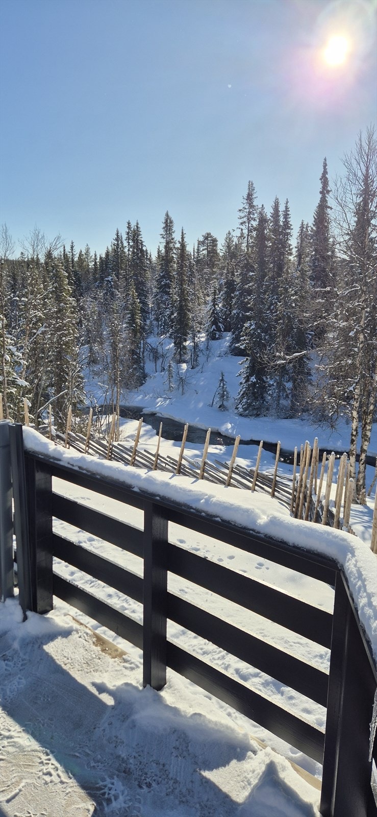 Vinterbilde tatt av selger vinteren 2024/2025. Galleribilde
