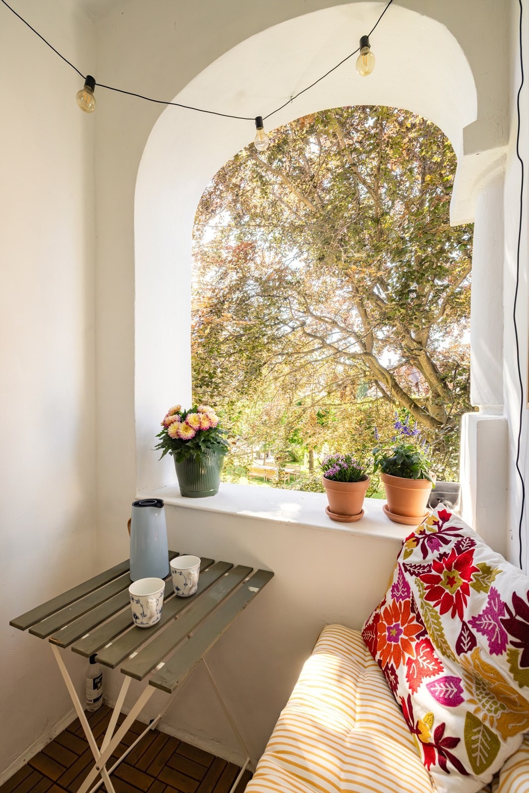 En ypperlig plass å nyte kaffekoppen. Galleribilde