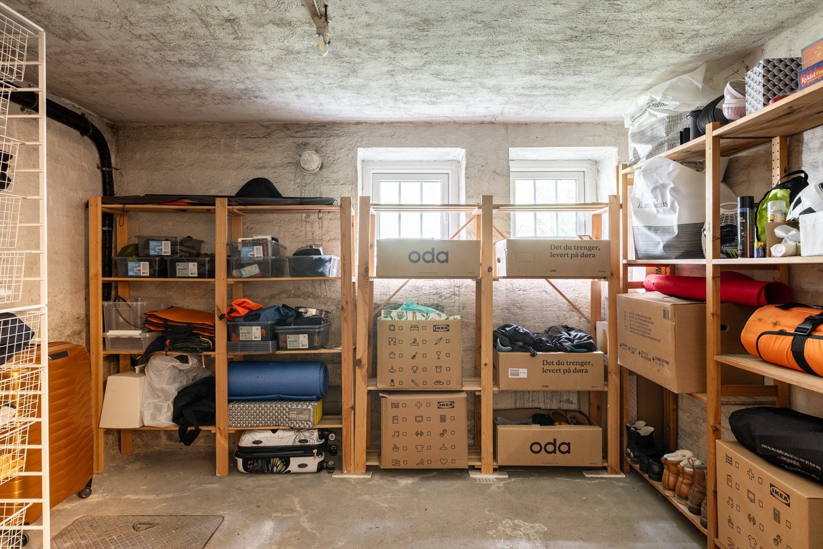 Her er det nok av lagringsplass. Galleribilde