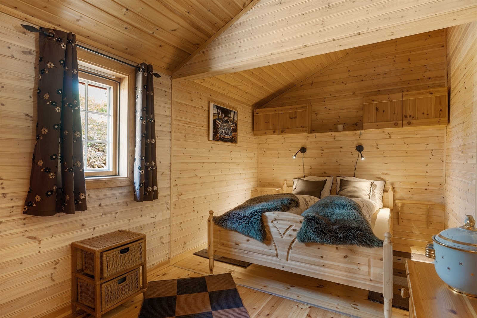 Hytta har 3 soverom Galleribilde