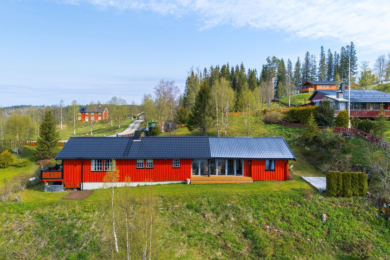 Dronebilde Galleribilde