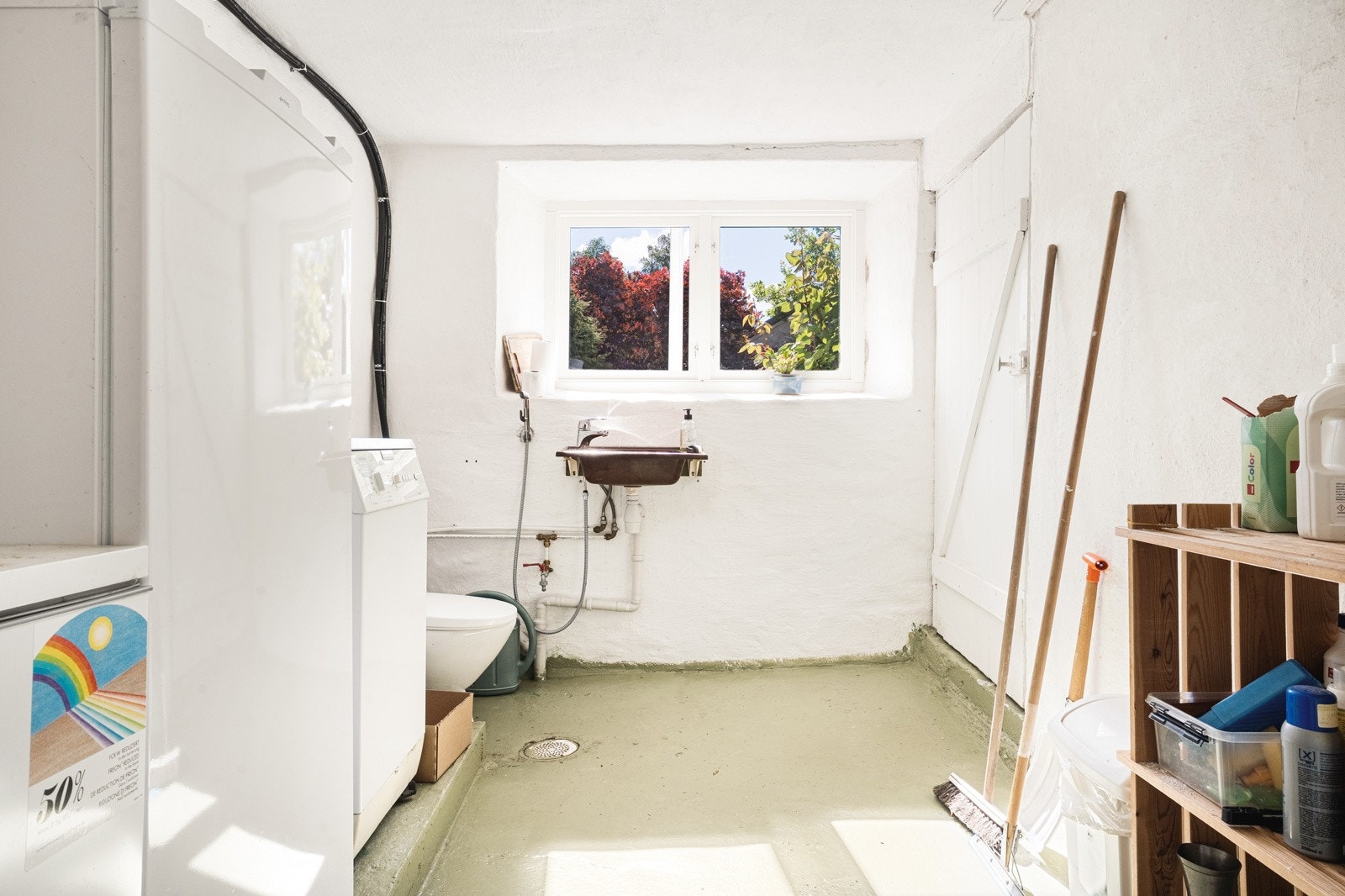 Her finner du boligens egne vaskerom som måler hele 8 kvm. Galleribilde