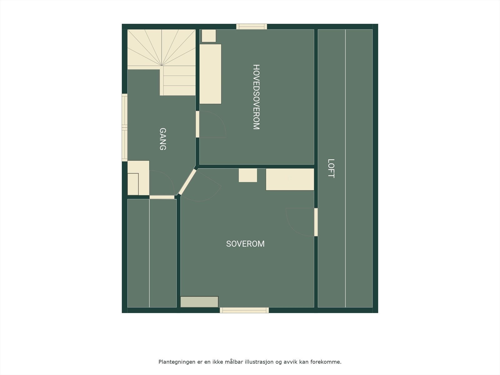 Plantegning 2.etasje. Galleribilde