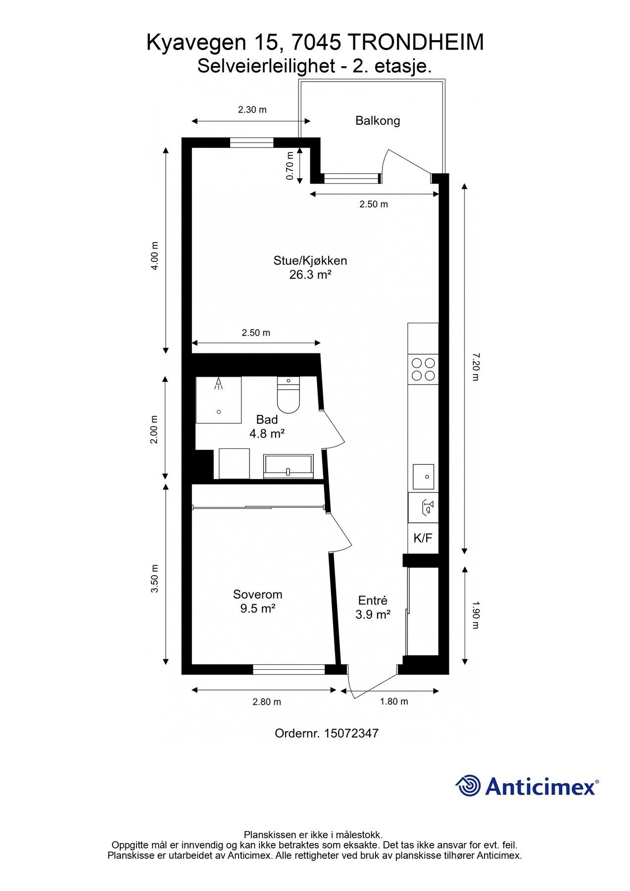 Plantegning - 2. etasje Galleribilde