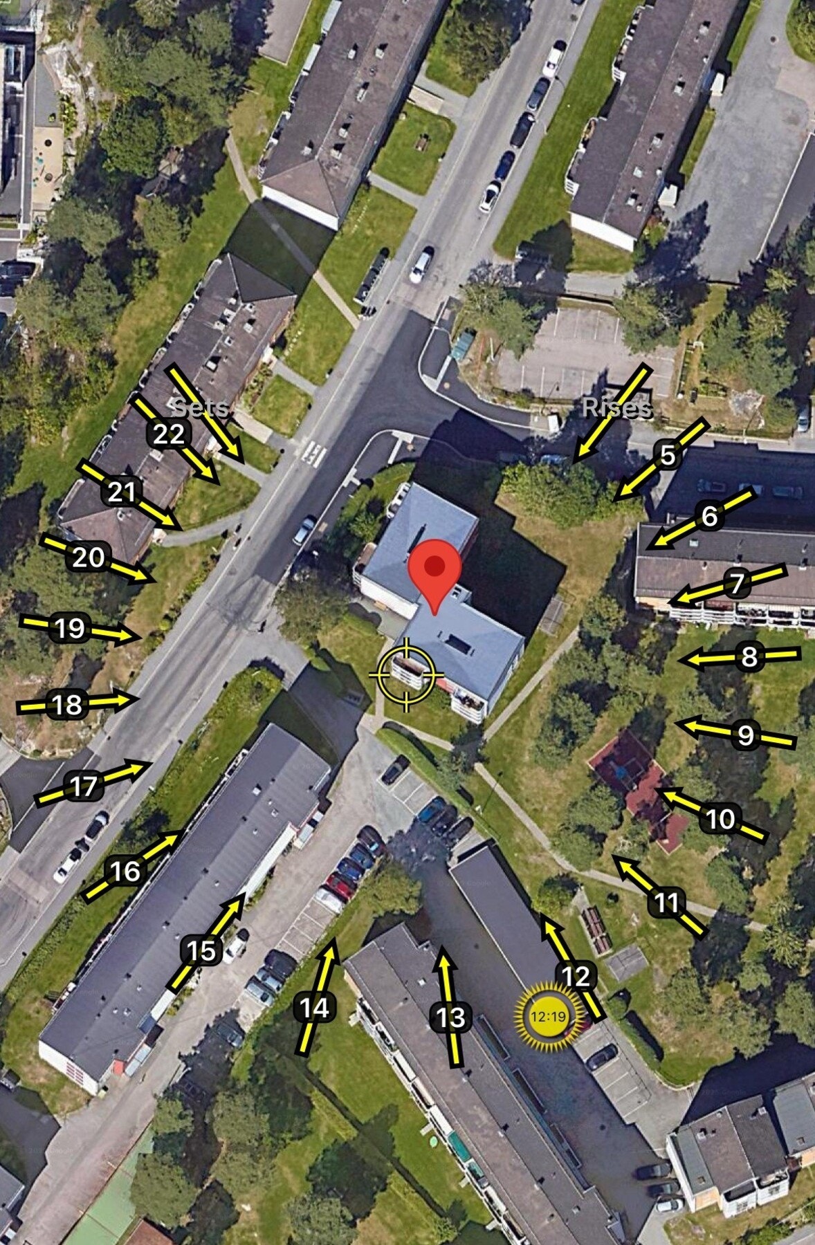 Den sydvestvendte beliggenheten sørger for fine solforhold på balkongen. Galleribilde