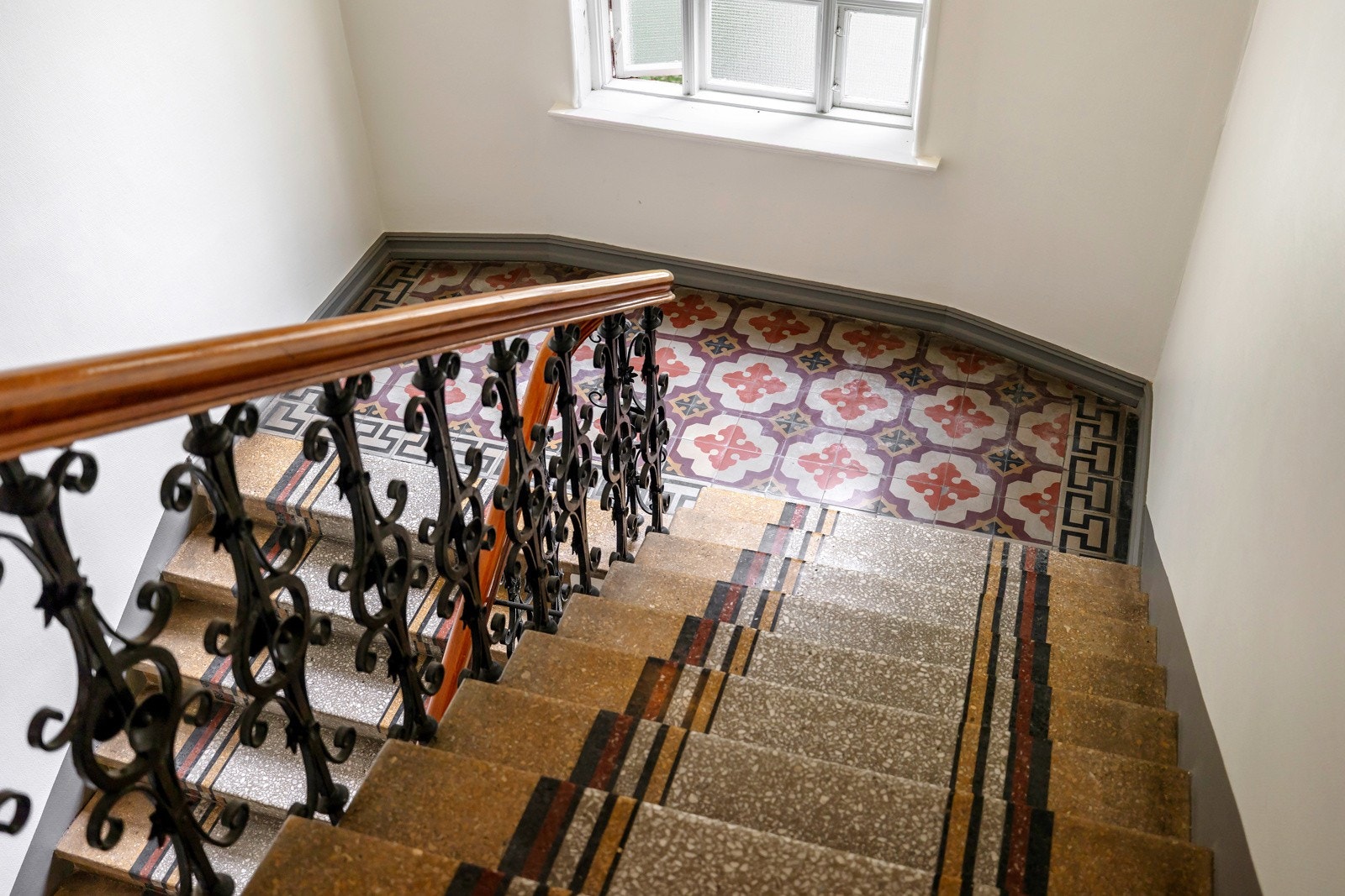 Hyggelig felles oppgang. Galleribilde