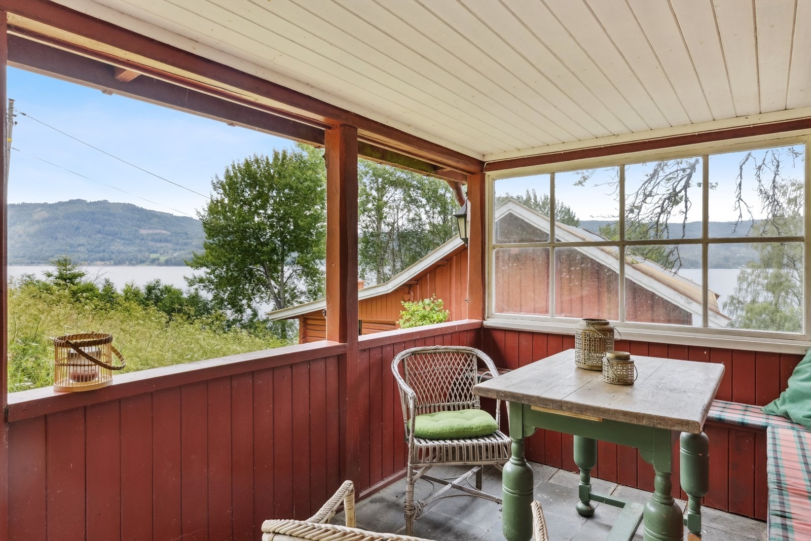 Overbygget terrasse Galleribilde