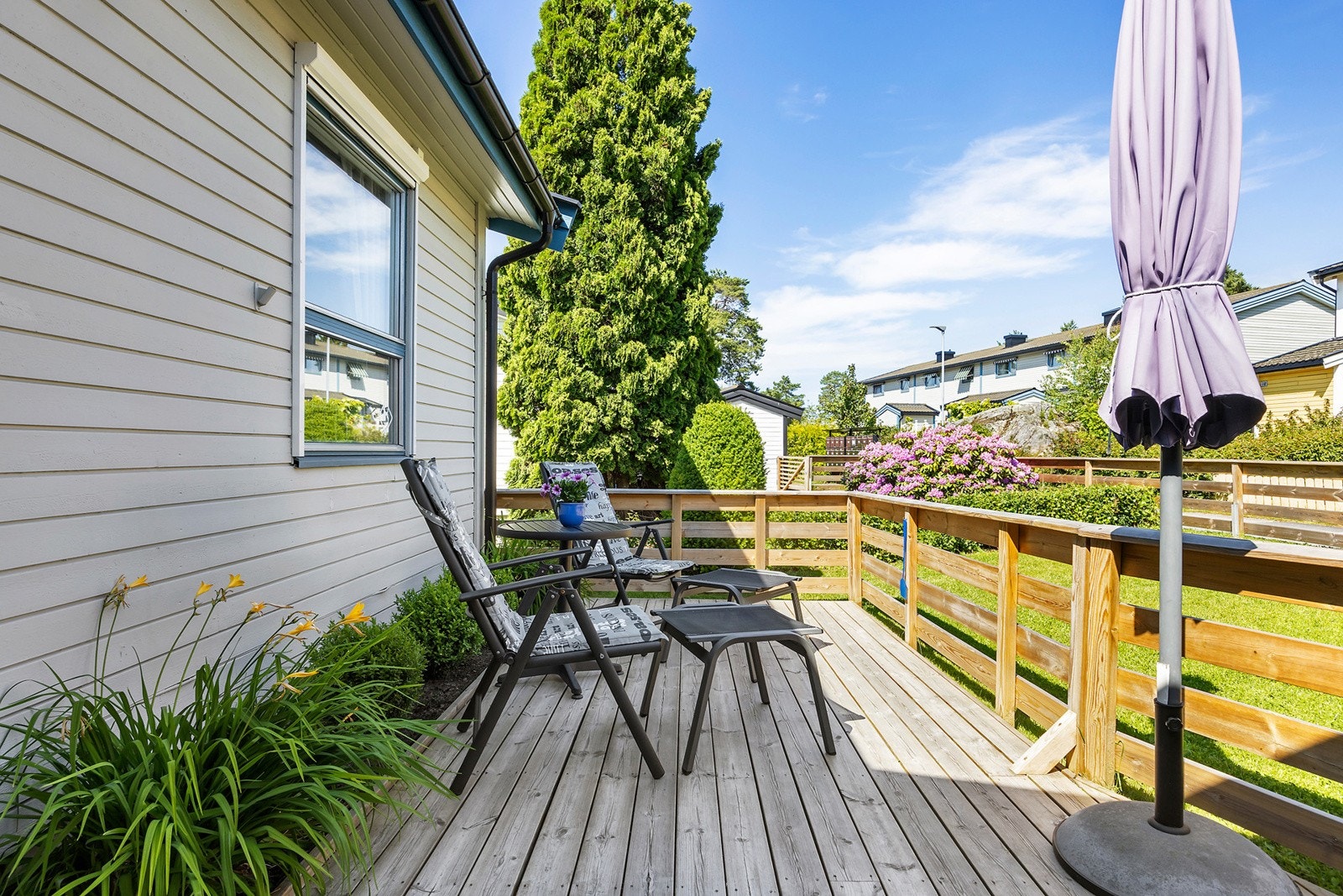 Her kan du nyte morgenkaffen før arbeidsdagen starter! Galleribilde