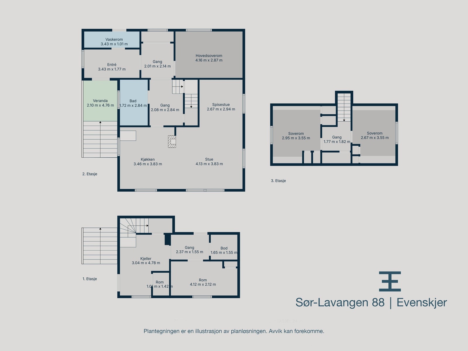 Plantegninger samlet Galleribilde
