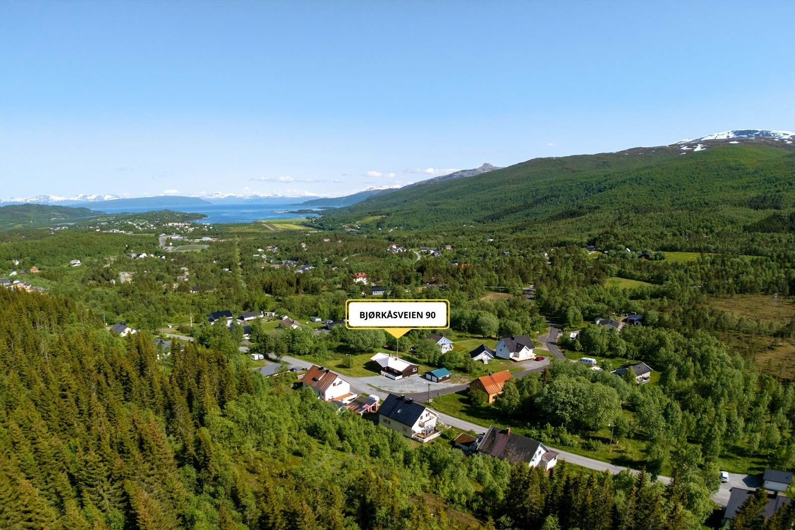 Rolig beliggenhet i Bjørkåsen Galleribilde
